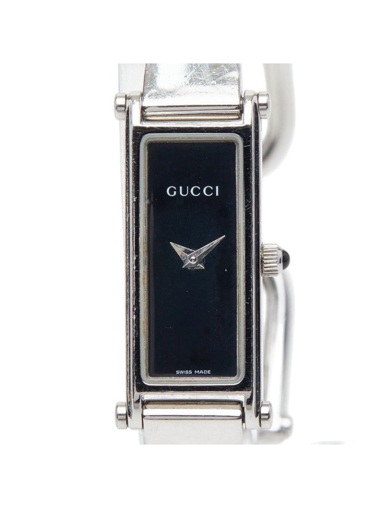 Gucci Bangle Watch Stainless Steel Bracelet